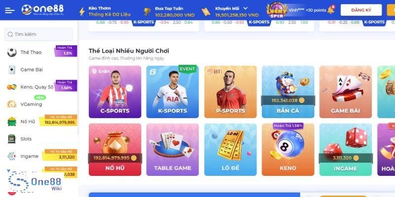 Trang web chơi game trực tuyến chất lượng cao cấp King33 - King33